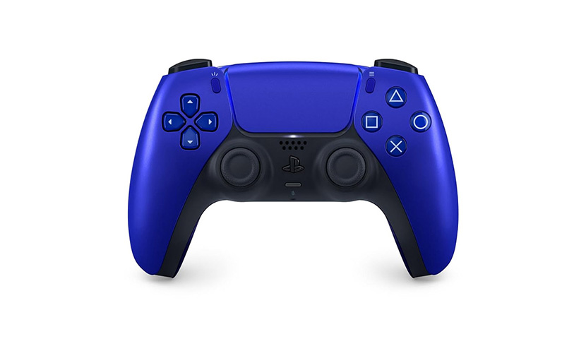دسته PS5 آبی متالیک