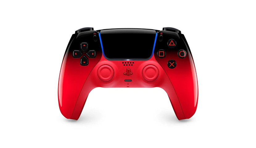 دسته PS5 رنگ Techno Red