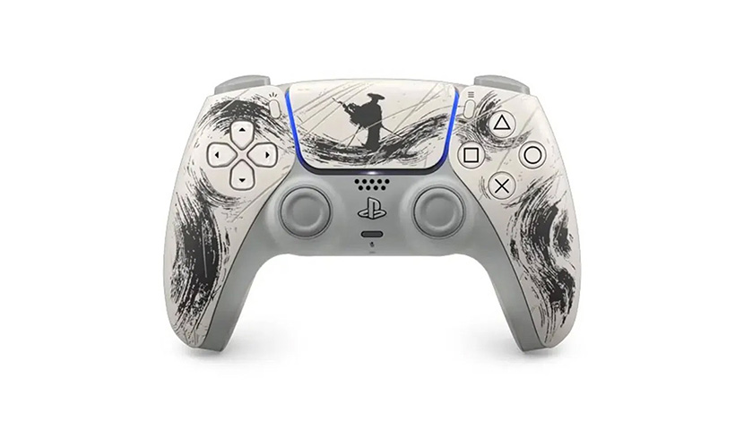 دسته PS5 نسخه Ghost of Yotei سیاه