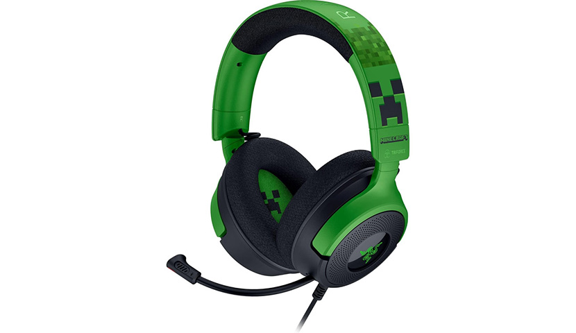 هدست Razer Kraken V4 X نسخه Minecraft