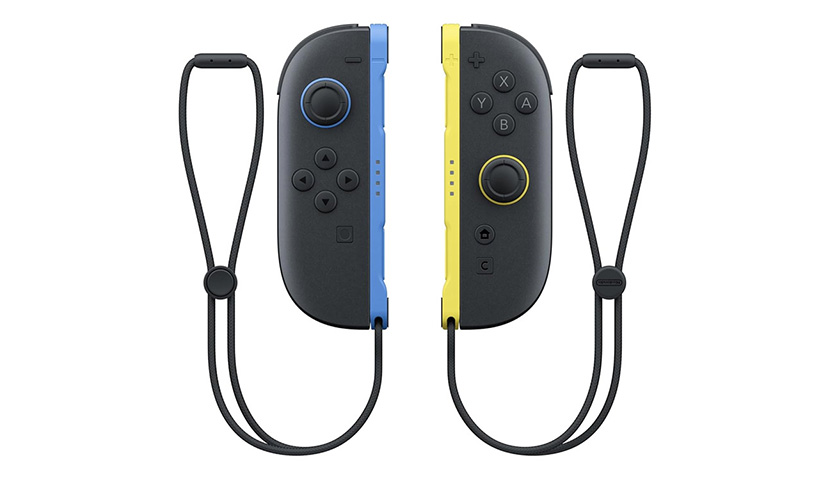 گیم پد Joy Con 2  رنگ آبی و زرد روشن