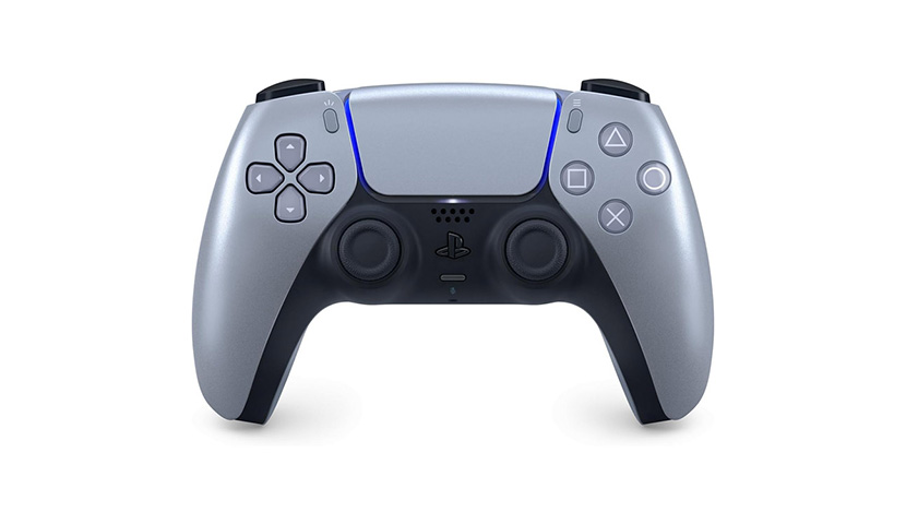 دسته PS5 نقره‌ای متالیک