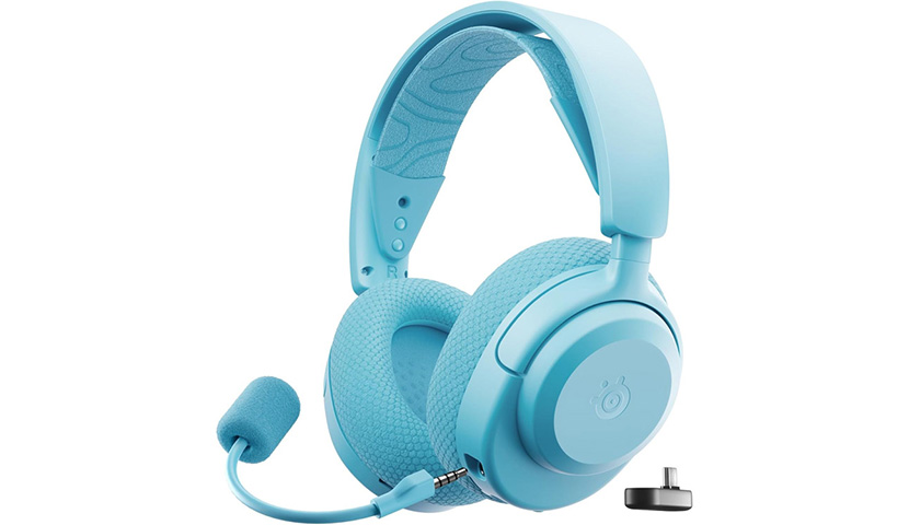 هدست بی‌سیم  SteelSeries Arctis Nova 3P آبی روشن