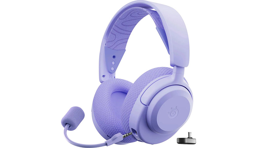 هدست بی‌سیم SteelSeries Arctis Nova 3P بنفش