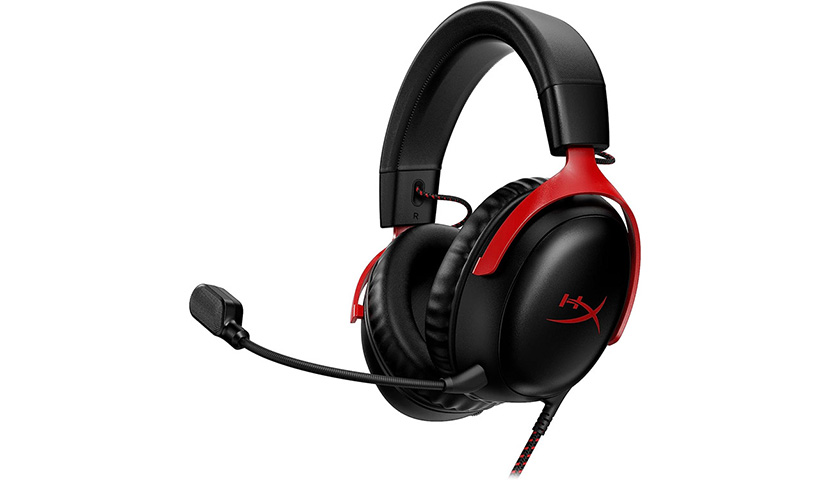 هدست HyperX Cloud III سیاه و قرمز