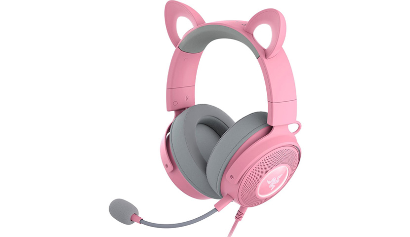 هدست Razer Kraken Kitty v2 Pro صورتی